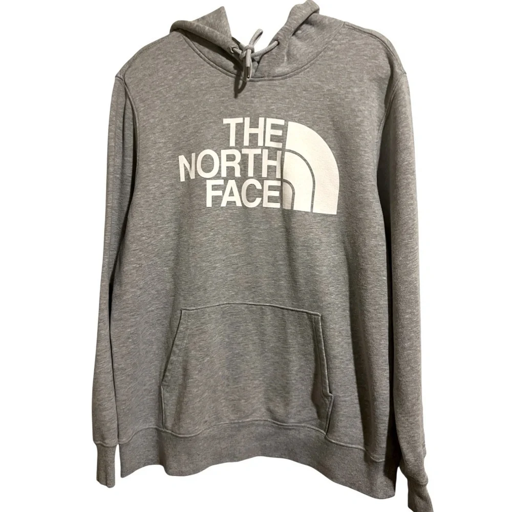 The  North Face Men's Half Dome Pullover Hoodie Navy Grey  sixe Large